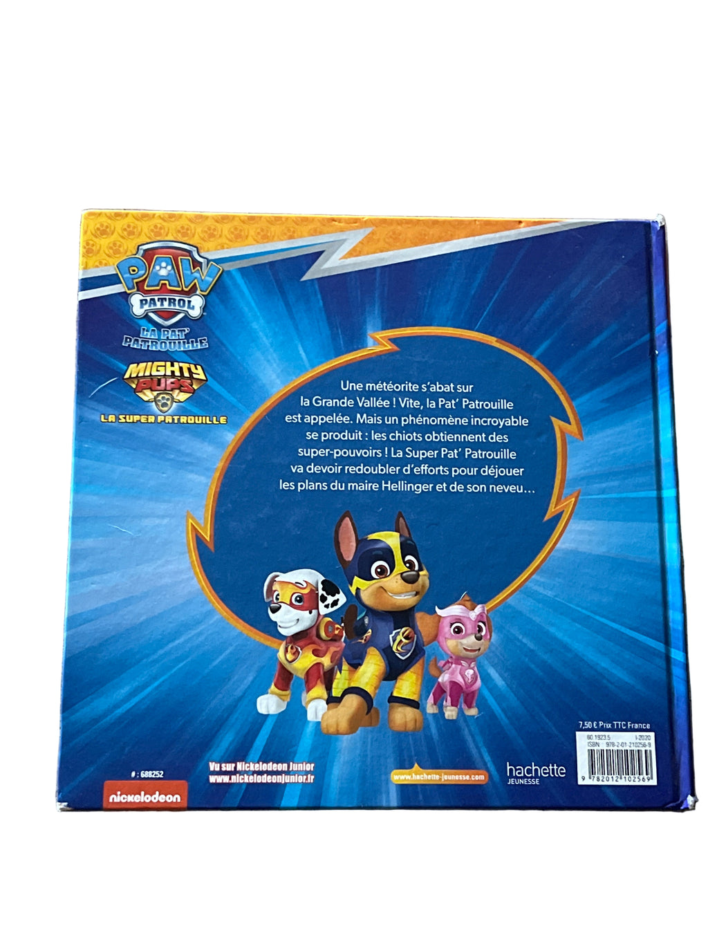 Livre pat patrouille le film