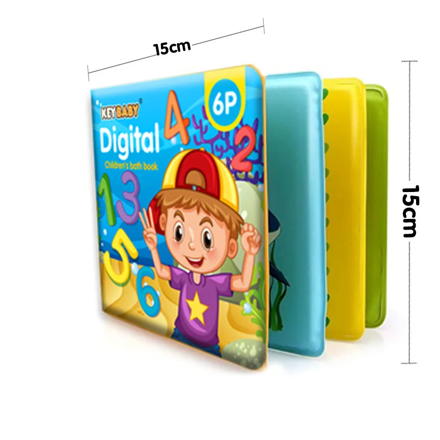 Livre en plastique pour s’amuser dans le bain