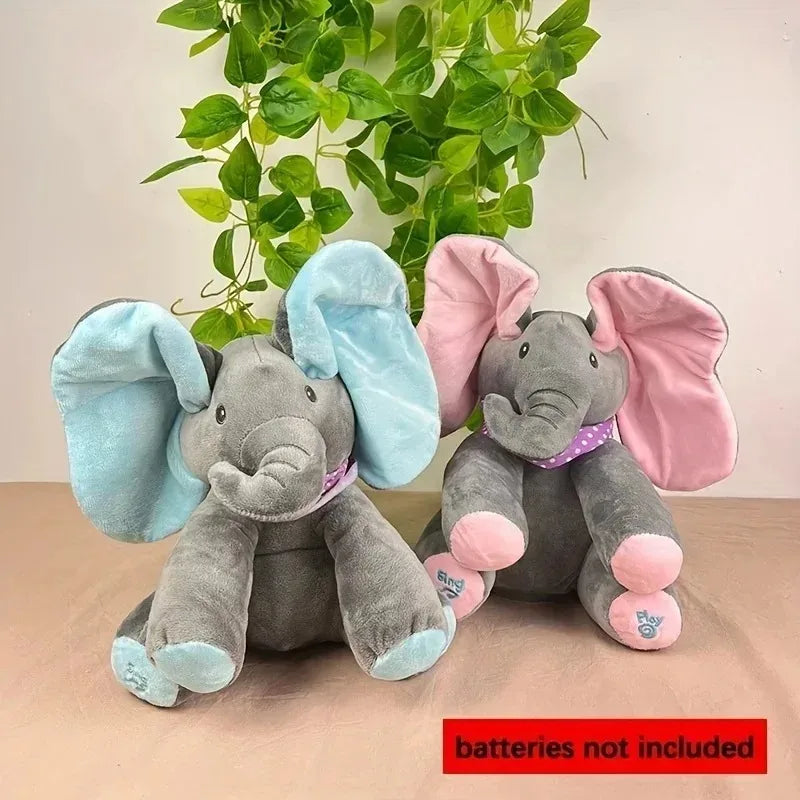 Elephant en peluche electrique