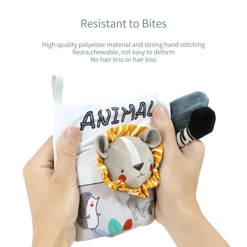 Livre 3D . Idéale pour enrichir l’expérience sensorielle .