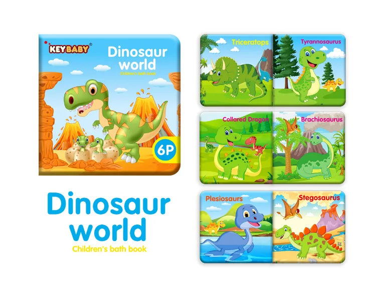 Livre en plastique pour s’amuser dans le bain