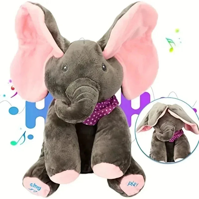 Elephant en peluche electrique