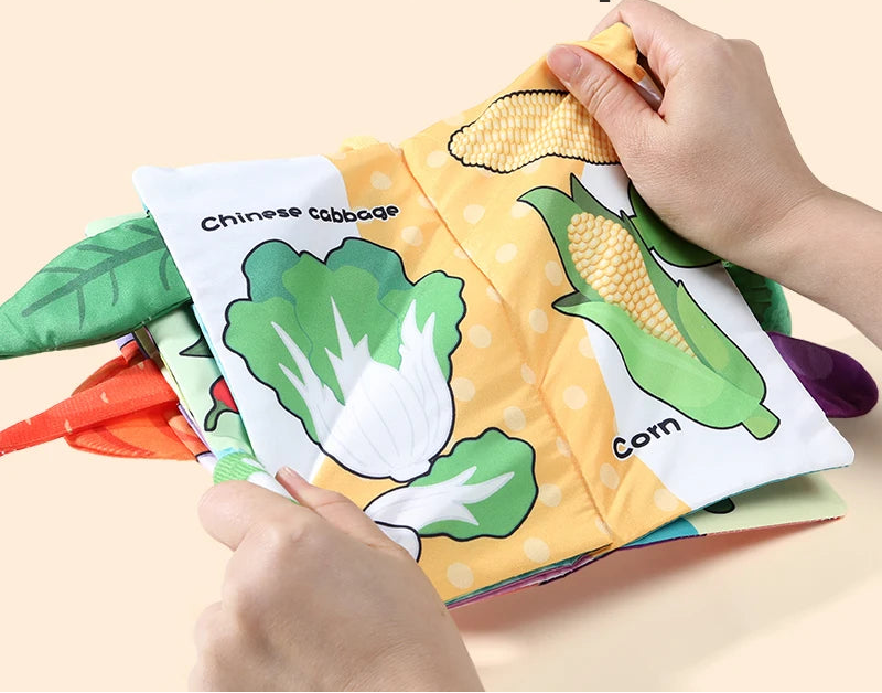 Livre attractif pour explorer différents légumes