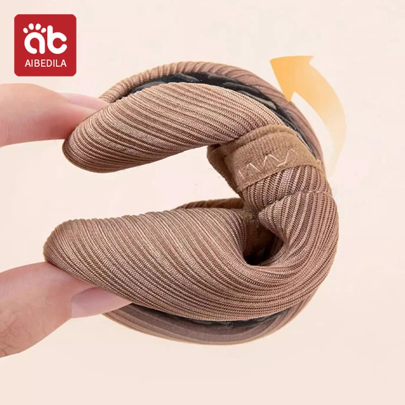 Chausson souple et antiderapante idéale pour les premier pas de bébé