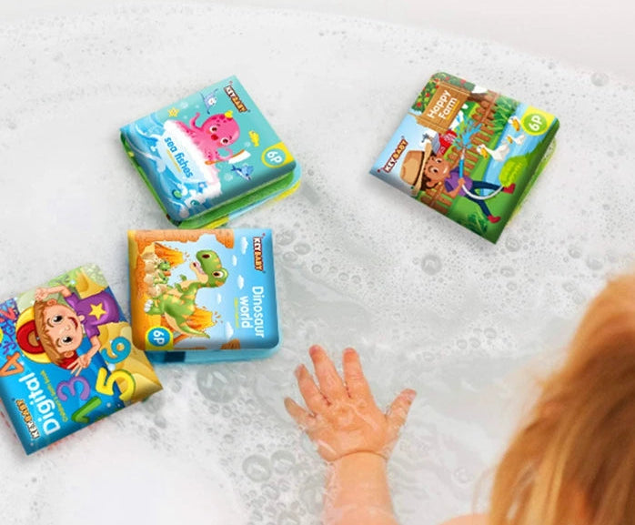 Livre en plastique pour s’amuser dans le bain