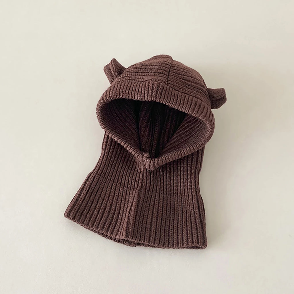 Bonnet écharpe 2 en 1 pratique