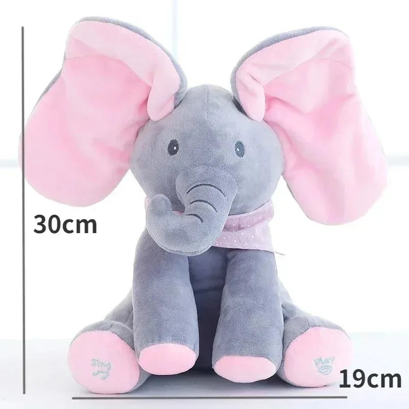 Elephant en peluche electrique