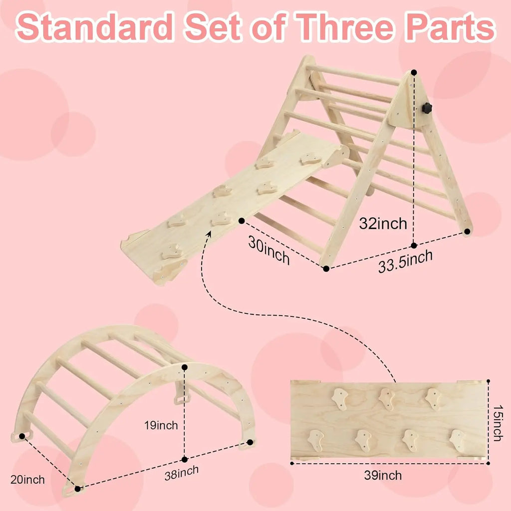 Air de jeux en bois 5 en 1
