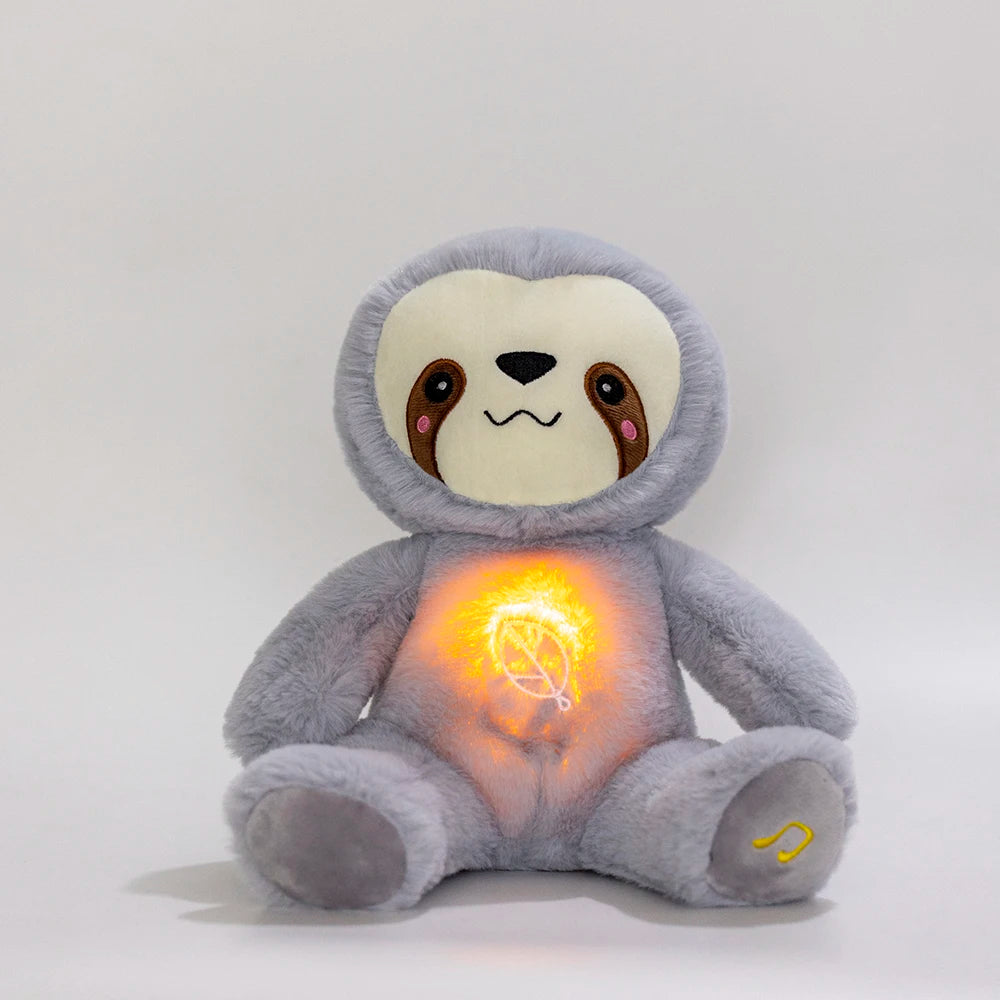 Peluche musical et lumineuse apaisante